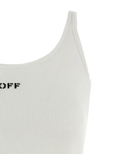 Off-white Off Stamp Top In White
