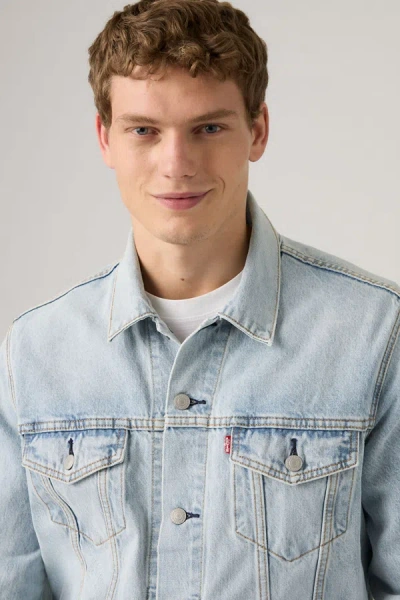 Levi's Type Iii Trucker Jacket In Blue