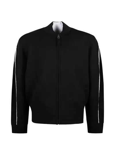 Givenchy Couture Seam Zipped Cardigan Clothing In Black