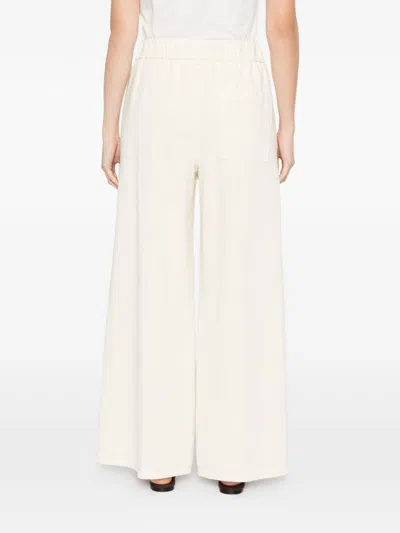 Forte Forte Elasticated Trousers In White