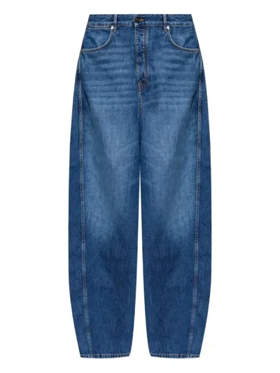 Givenchy Wide-leg Jeans In Multi