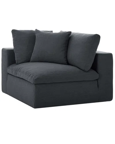 Modway Commix Down Filled Overstuffed Corner Chair In Gray