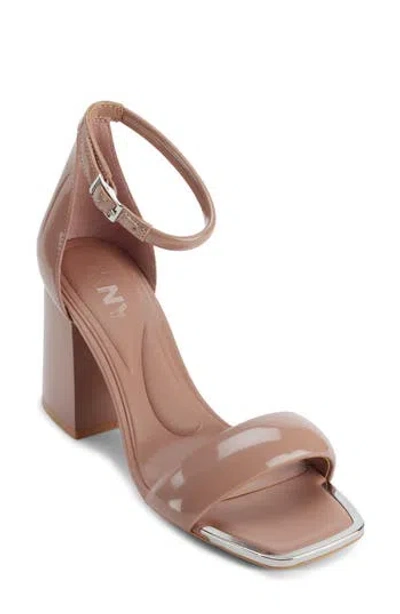 Dkny Scarla Ankle Strap Sandal In Brown
