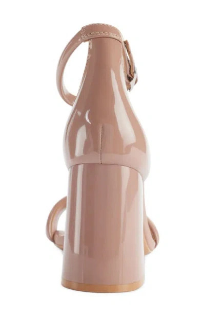 Dkny Scarla Ankle Strap Sandal In Brown