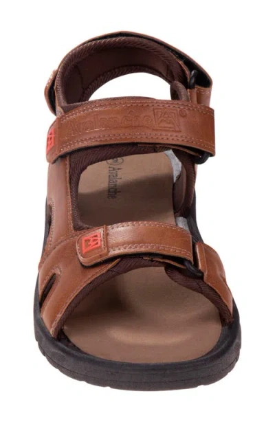 Avalanche Open Toe Outdoor Sandal In Brown