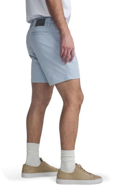 Mavi Jeans Nate Flat Front Stretch Twill Shorts In Blue