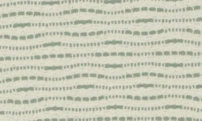 Max Studio Pattern Elbow Sleeve Sweater In Green