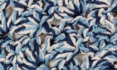 The Sak Ella Crochet Sandal In Blue