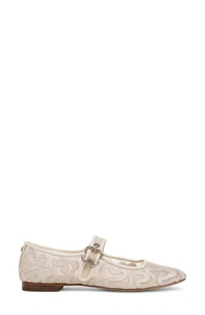 Sam Edelman Michaela Mesh Flats Modern Ivory In White