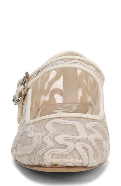 Sam Edelman Michaela Mesh Flats Modern Ivory In White