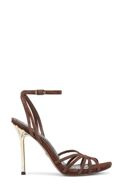 Sam Edelman Lili Ankle Strap Sandal In Brown