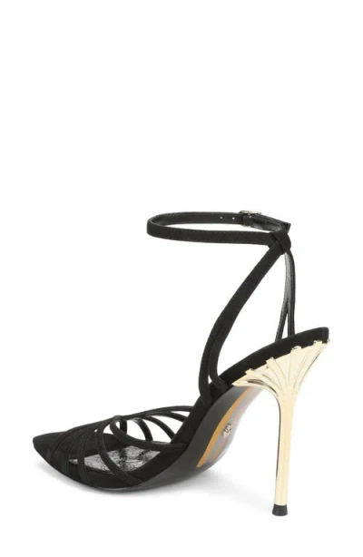 Sam Edelman Lili Ankle Strap Sandal In Black