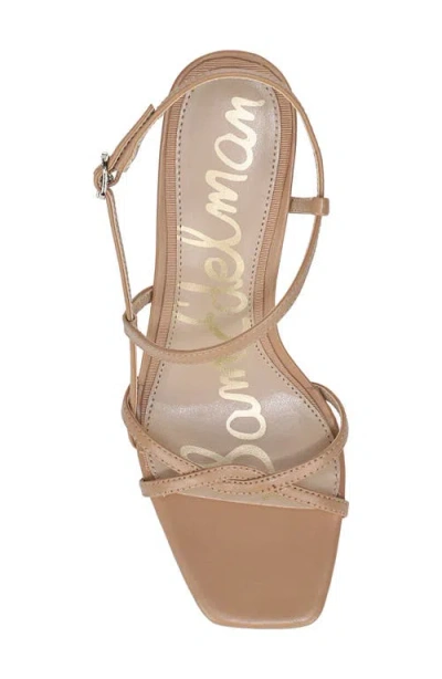 Sam Edelman Elissa Slingback Sandal In Brown