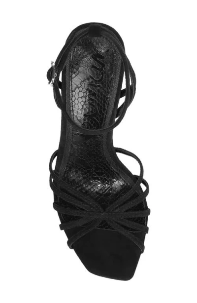 Sam Edelman Lili Ankle Strap Sandal In Black