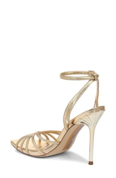 Sam Edelman Lili Ankle Strap Sandal In Gold