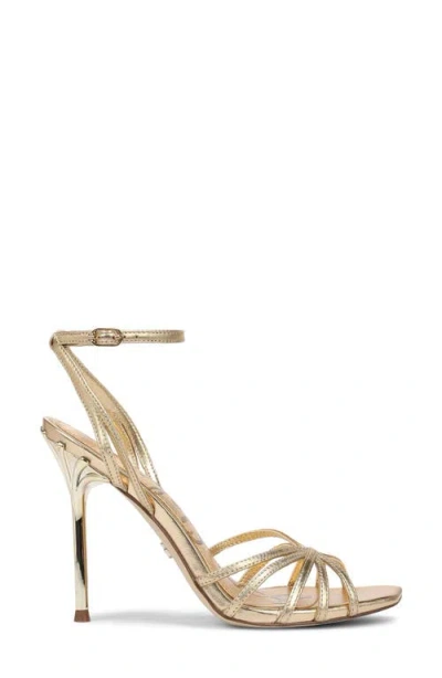 Sam Edelman Lili Ankle Strap Sandal In Gold