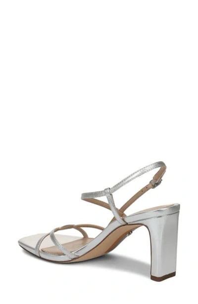 Sam Edelman Elissa Slingback Sandal In Silver