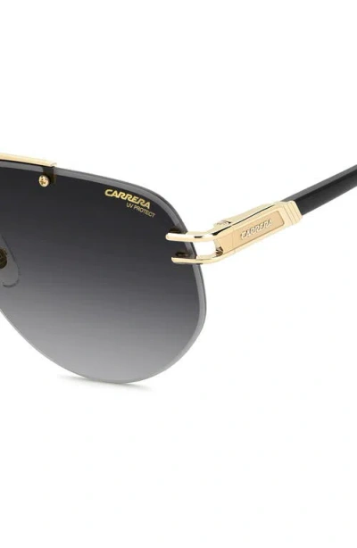 Carrera Eyewear 63mm Gradient Oversize Rectangular Sunglasses