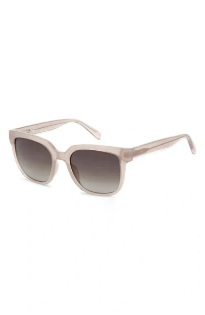 Fossil 54mm Gradient Square Sunglasses In Neutral