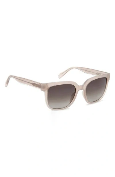 Fossil 54mm Gradient Square Sunglasses In Neutral