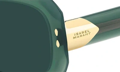 Isabel Marant 53mm Rectangular Sunglasses In Blue