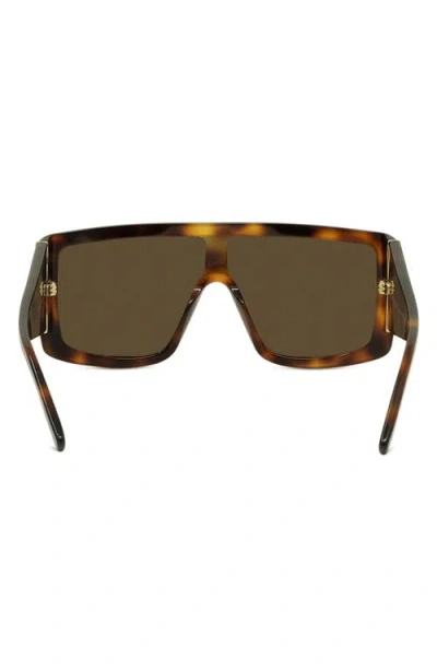 Givenchy Rectangular Flat Top Sunglasses In Brown