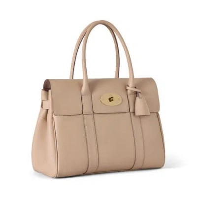 Mulberry Small Leather Bayswater Shoulder Bag In Pink