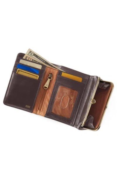 Hobo Robin Frame Wallet In Brown