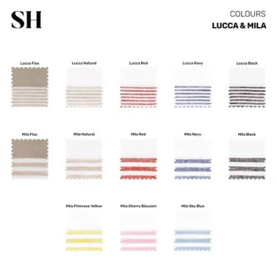 Solino Home Linen Table Runner In White