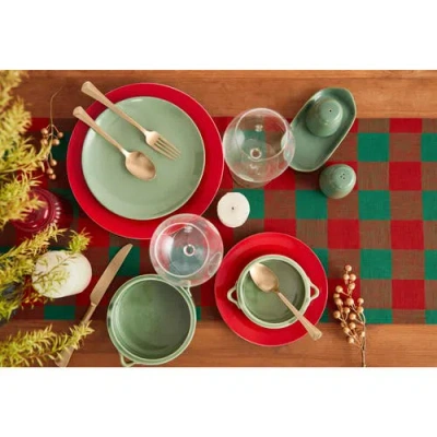 Solino Home Linen Table Runner In Multi