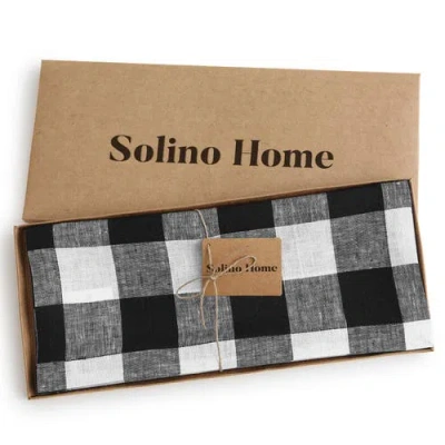 Solino Home Linen Table Runner In Multi
