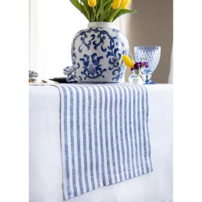 Solino Home Linen Table Runner In Multi