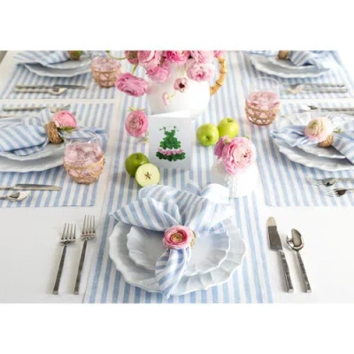 Solino Home Linen Table Runner In Multi