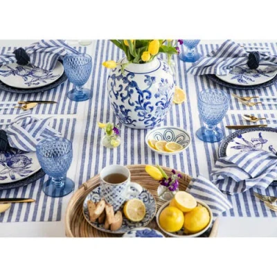 Solino Home Linen Table Runner In Multi