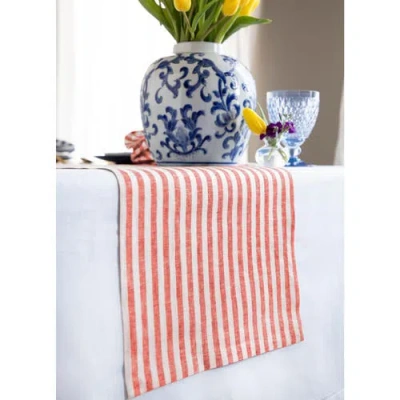 Solino Home Linen Table Runner In Multi