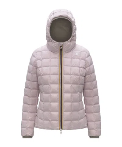 K-way Lily St Thermo Reversible Down Jacket In Gray