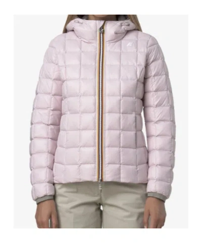 K-way Lily St Thermo Reversible Down Jacket In Gray