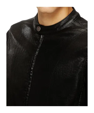 Diesel D-glory Jacket In Black