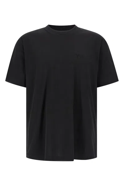 Y-3 Regular Short Sleeve T-shirt In Black