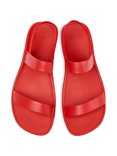 Camper Right Isla Elastic Strap Sandals In Red