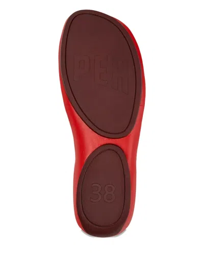 Camper Right Isla Elastic Strap Sandals In Red