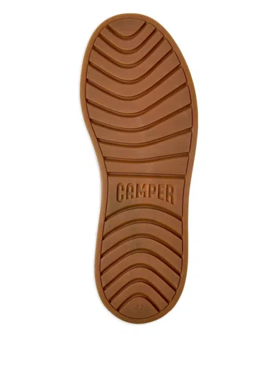 Camper Twentyfive Leather Sneakers In Black