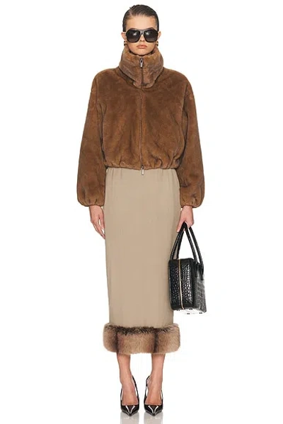 A.l.c Hazel Jacket In Brown