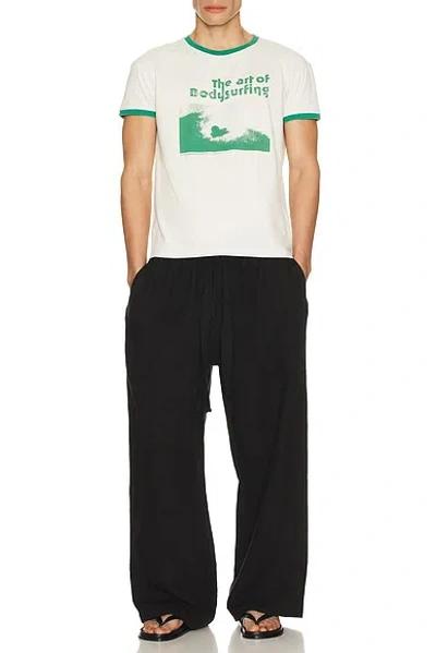 Commas Bodysurf Tee In White