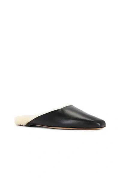 Emme Parsons Flat Mule In Black