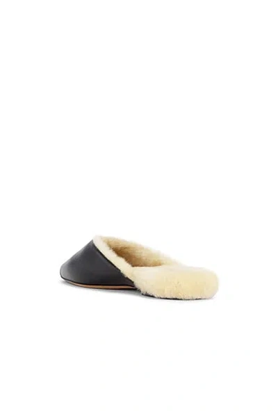 Emme Parsons Flat Mule In Black