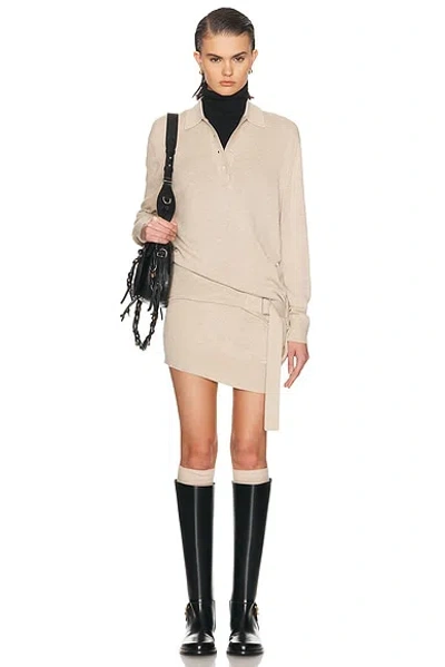 Isabel Marant Bathilde Minidress In Neutral