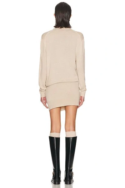 Isabel Marant Bathilde Minidress In Neutral