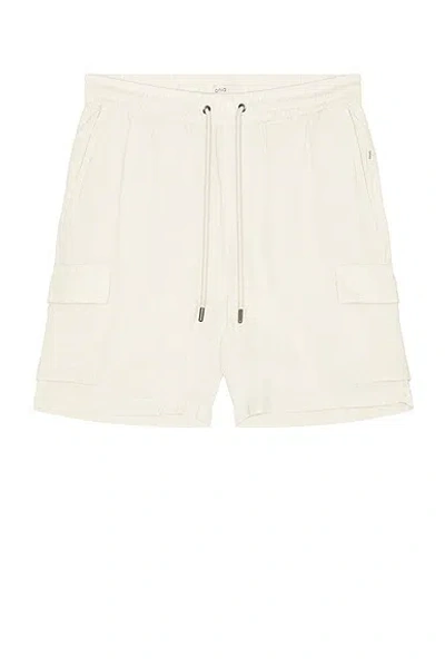 Onia Air Linen Pull On Cargo Short In Nude