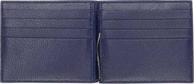 Tom Ford T-shaped Wallet In Blue